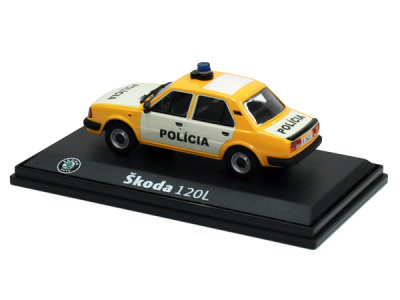 Carmodels SK | M 1:43 | ŠKODA 120L - Polícia ČSFR (1990)