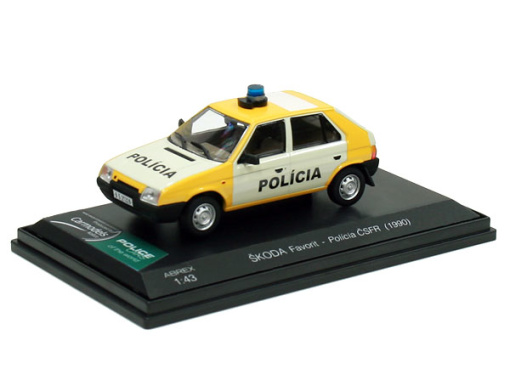 ŠKODA Favorit 135L - Polícia ČSFR (1990)