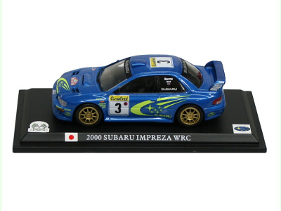 Del Prado | M 1:43 | SUBARU Impreza WRC #3 - Burns / Raid - RMC (2000)