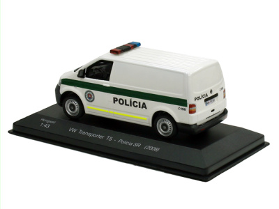 Cararama / Hongwell | M 1:43 | VW Transporter T5 Panelvan - Polícia SR (2008)