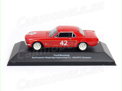 Atlas | M 1:43 | FORD Mustang #42 BTCC Champion (1965) Roy Pierpoint