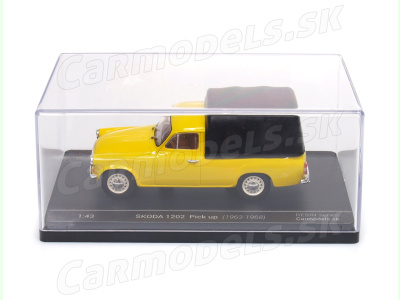 Carmodels SK/ Abrex CZ | M 1:43 | ŠKODA 1202 Pick Up (1963-1968)