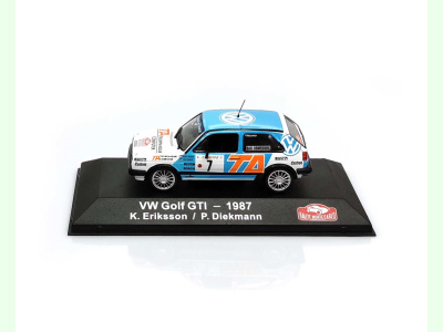 Atlas | M 1:43 | VW Golf GTI # 7  K.Eriksson / P.Diekmann RMC (1987)