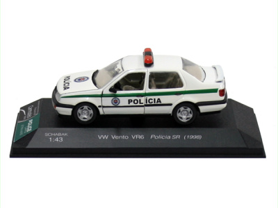 Carmodels SK | M 1:43 | VW Vento VR6 - Polícia SR (1998)