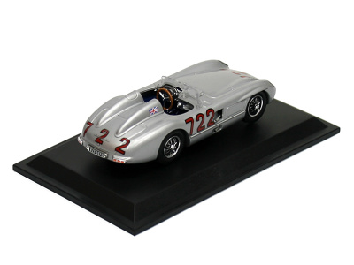 Hachette | M 1:43 | MERCEDES BENZ 300 SLR  #722 - Mille Miglia (1955)