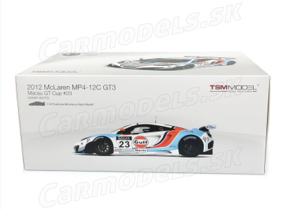 TSM Models | M 1:18 | McLAREN MP4-12C GT3 #23 - Danny Watts / Macau GT Cup 2012