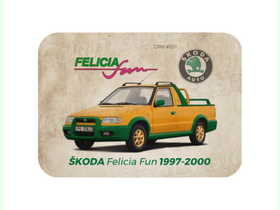 Carmodels SK |   | MAGNETKA Škoda Felicia Fun (1997-2000)