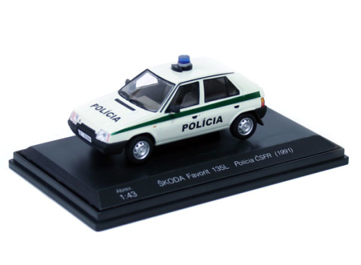 ŠKODA Favorit 135L - Polícia ČSFR (1991)