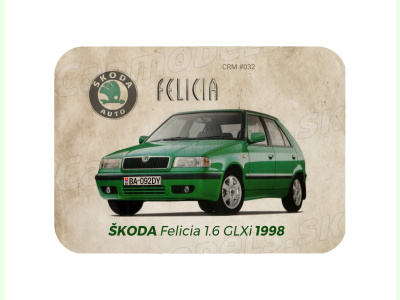 Carmodels SK |   | MAGNETKA Škoda Felicia 1.6 GLXi (1998)