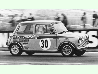 Cararama / Hongwell | M 1:43 | MINI Cooper Sport #79 Britax (1969)