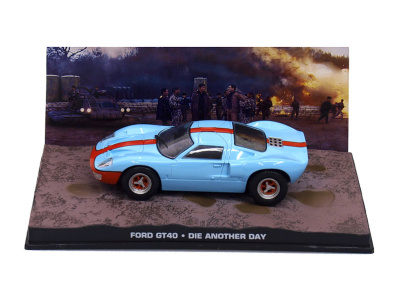 Eaglemoss Publications | M 1:43 | FORD GT 40 - James Bond Series "Die Another Day"