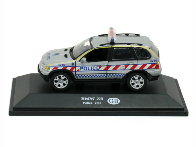 Cararama / Hongwell | M 1:43 | BMW X5 - Police (GB) (2002)