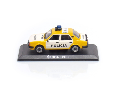 Carmodels SK / DeA | M 1:43 | ŠKODA 120L - Polícia ČSFR (1990)