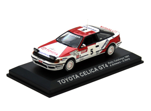 TOYOTA Celica GT4 #5 - A.Schwarz / A.Hertz - Rally Catalunya (1991)