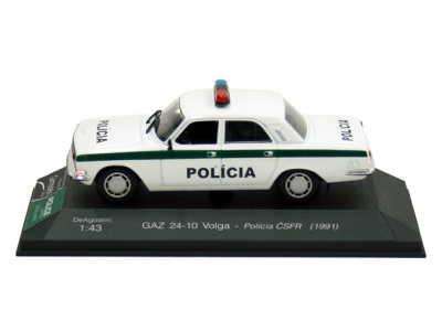 Carmodels SK | M 1:43 | GAZ 24-10 Volga - Polícia ČSFR (1991)