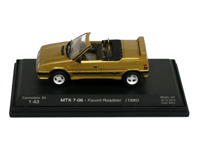 Carmodels SK | M 1:43 | MTX 7-06 Favorit - Roadster (1990)