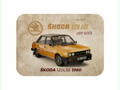 Carmodels SK |   | MAGNETKA Škoda 120LSE Super Estelle (1980)