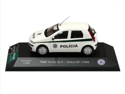 Carmodels SK | M 1:43 | FIAT Punto ELX - Polícia SR (1999)