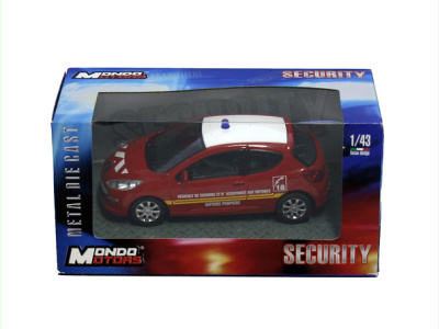Mondo Motors | M 1:43 | PEUGEOT 207 - Sapeur Pompiers
