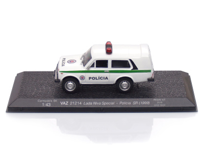 Carmodels SK / DeA | M 1:43 | VAZ 21214 Lada Niva Special 4x4 - polícia SR (1999 )