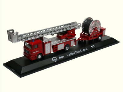 Mondo Motors | M 1:72 | MAN F2000 Ladder Fire Engine