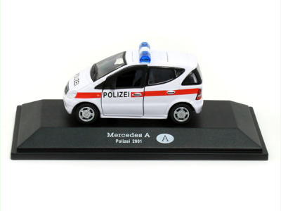 Cararama / Hongwell | M 1:43 | MERCEDES BENZ A Class - Polizei Österreich (A) (2001)