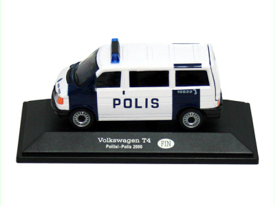 Cararama / Hongwell | M 1:43 | VW Transporter T4 - Polis FIN (2000)