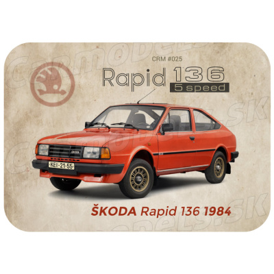 MAGNETKA Škoda Rapid 136 (1984)