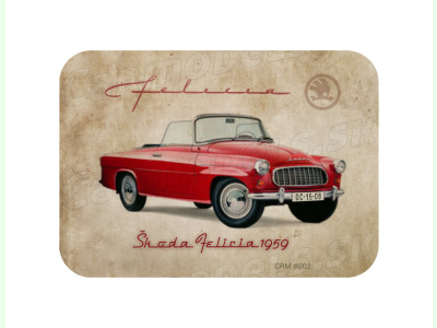 Carmodels SK |   | MAGNETKA Škoda Felicia (1959)