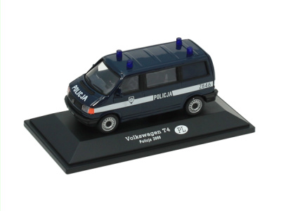 Cararama / Hongwell | M 1:43 | VW Transporter T4 - Policja PL (2000)