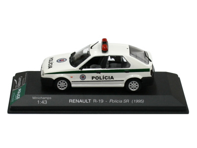 Carmodels SK | M 1:43 | RENAULT R-19 - Polícia SR (1995)