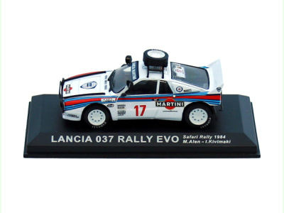 Atlas | M 1:43 | LANCIA 037 Rally EVO - Safari Rally (1984) - M.Alen / I.Kivimaki