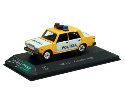 Agat / Tantal | M 1:43 | VAZ 2107 Lada - Polícia ČSFR (1990)