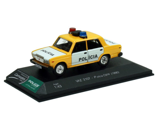 VAZ 2107 Lada - Polícia ČSFR (1990)