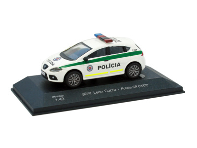 Bburago | M 1:43 | SEAT Leon Cupra - Polícia SR (2009)