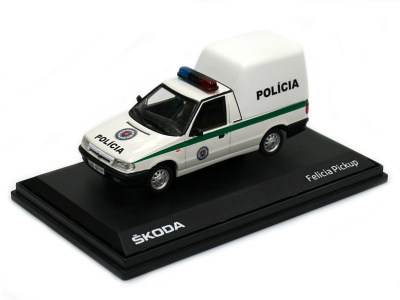 Abrex CZ | M 1:43 | ŠKODA Felícia Pick-Up - Polícia SR (1998)