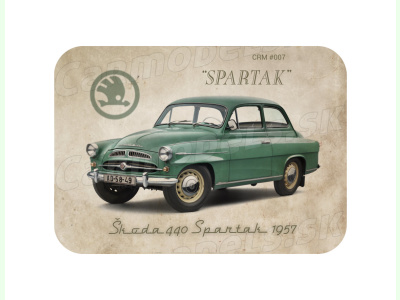 Carmodels SK |   | MAGNETKA Škoda 440 "Spartak" (1957)