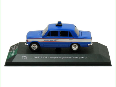 Agat / Tantal | M 1:43 | VAZ 2101 Lada - Verejná bezpečnosť ČSSR (1971)