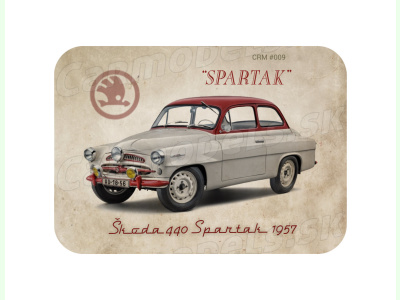 Carmodels SK |   | MAGNETKA Škoda 440 "Spartak" (1957)