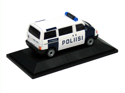 Cararama / Hongwell | M 1:43 | VW Transporter T4 - Polis FIN (2000)