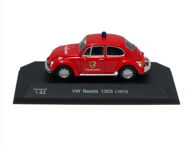 Cararama / Hongwell | M 1:43 | VW Beetle  - Feuerwehr (1973)