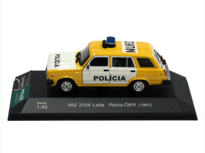 Bauer | M 1:43 | VAZ 2104 Lada - Polícia ČSFR (1991)