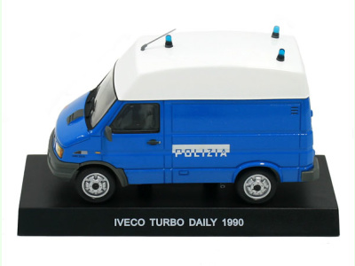 DeAgostini | M 1:43 | IVECO Turbo Daily - Polizia (I) (1990)