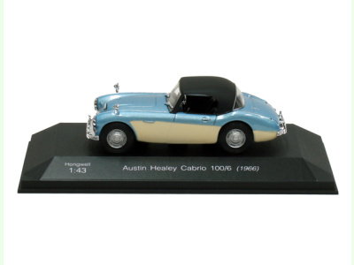Cararama / Hongwell | M 1:43 | AUSTIN Healey Cabrio 100/6  Hard top (1966)