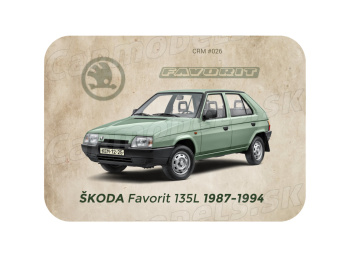 MAGNETKA Škoda Favorit 135 (1987-1994)
