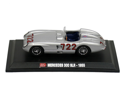 Hachette | M 1:43 | MERCEDES BENZ 300 SLR  #722 - Mille Miglia (1955)