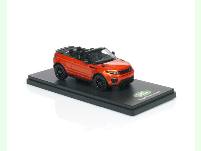 TSM Models | M 1:43 | LAND ROVER Range Rover Evoque - Convertible / phoenix orange / ( 2011 )