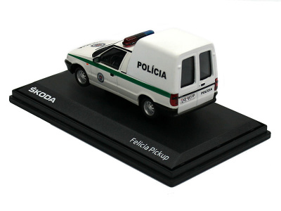 Abrex CZ | M 1:43 | ŠKODA Felícia Pick-Up - Polícia SR (1998)