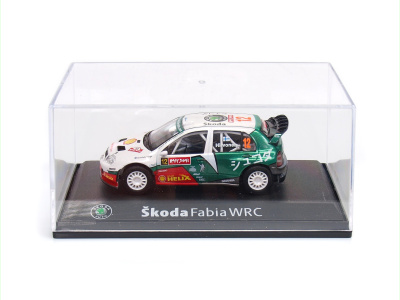 Abrex CZ | M 1:43 | ŠKODA Fabia WRC  #12 Hirvonen / Lehtinen - Rally Japan (2005)