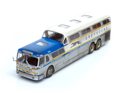 Hachette | M 1:43 | GREYHOUND Scenicruiser Silver Express (1956)